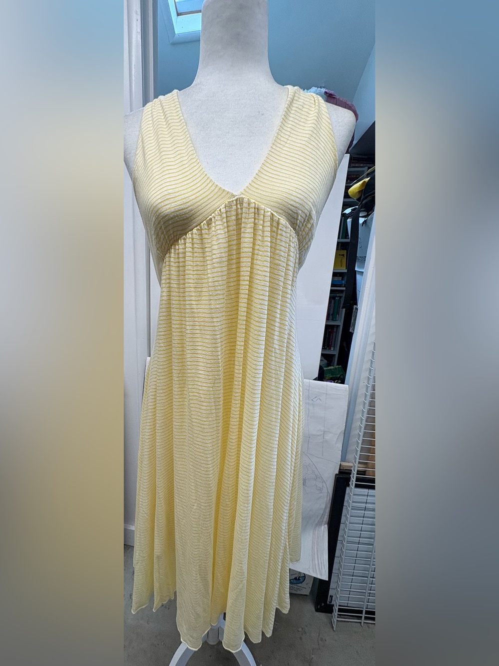 Diane von Furstenburg short-sleeved striped dress
